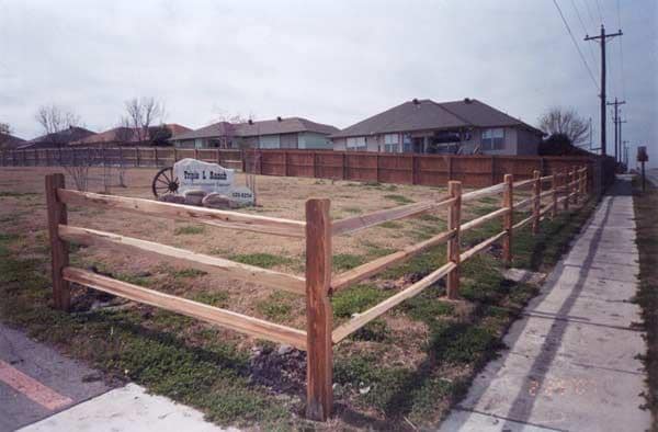 Subdivision-split rail