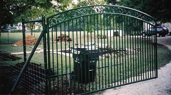 Green wrought iron